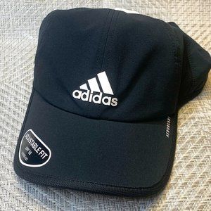 NWT Black Adidas Aeroredy Hat Ajustable Fit